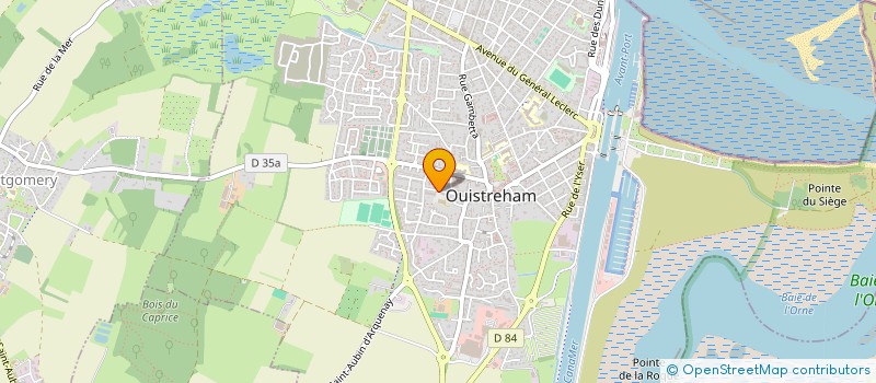 localisation de l'entreprise GARDE COTIERE NORMANDE DU XVIIIE SIECLE  OUISTREHAM