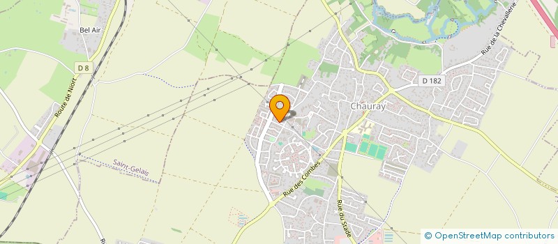 localisation de l'entreprise GARDE D'ENFANTS EN URGENCE  CHAURAY