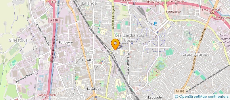 localisation de l'entreprise GARDEAU IMMOBILIER à TOULOUSE