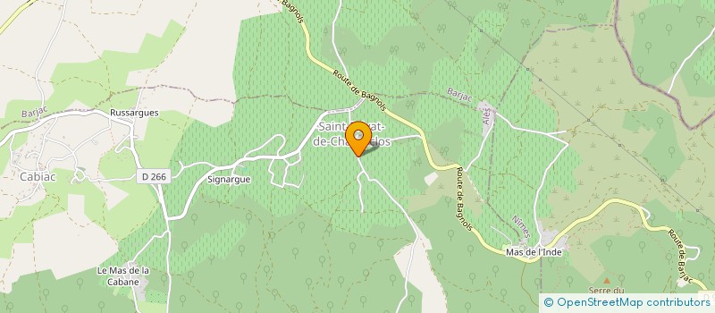 localisation de l'entreprise GARDECHOISE DE PANIFICATION à BARJAC
