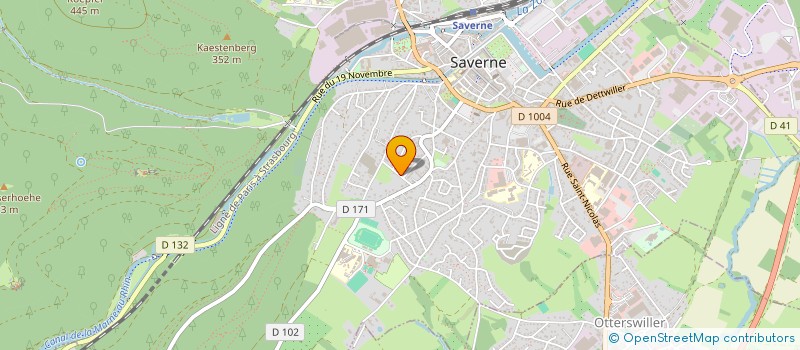 localisation de l'entreprise GARDECO IMMO  SAVERNE