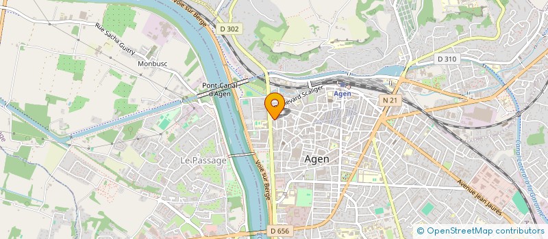 localisation de l'entreprise GARDEIL CONSULTANTS à AGEN