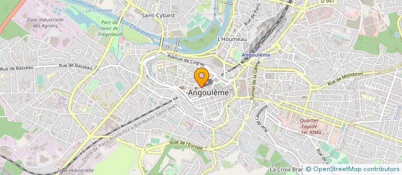localisation de l'entreprise GARDELA à LA ROCHEFOUCAULD-EN-ANGOUMOIS