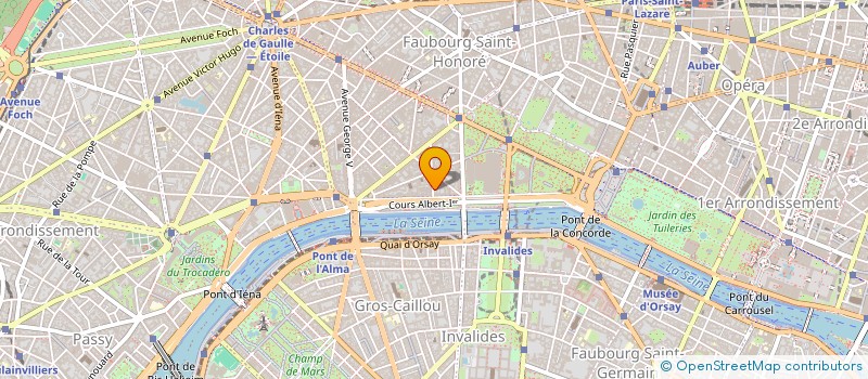 localisation de l'entreprise GARDELY  PARIS