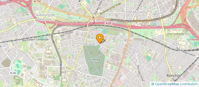localisation de l'entreprise GARDEN à LILLE