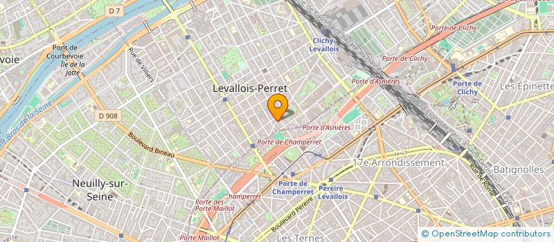 localisation de l'entreprise GARDEN CAPITAL à LEVALLOIS-PERRET