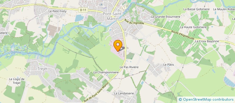 localisation de l'entreprise GARDEN CHRONO à SAINT-AIGNAN-GRANDLIEU
