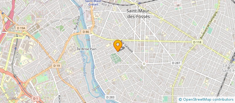 localisation de l'entreprise GARDEN & CO à SAINT-MAUR-DES-FOSSES