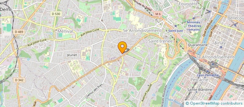 localisation de l'entreprise GARDEN & CO à LYON