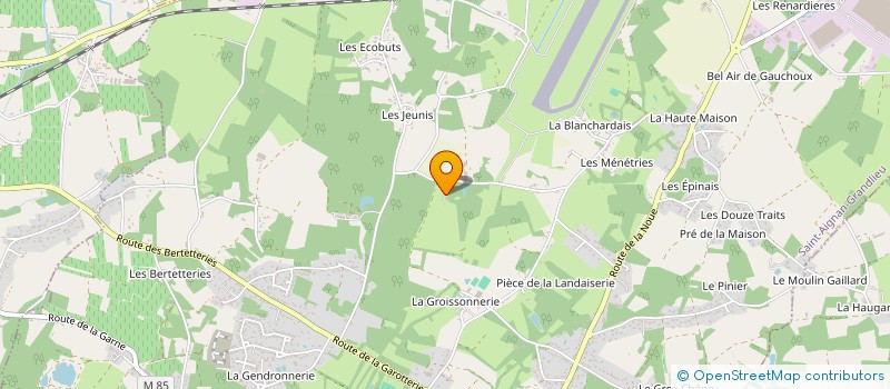 localisation de l'entreprise GARDEN COMPANY à SAINT-AIGNAN-GRANDLIEU