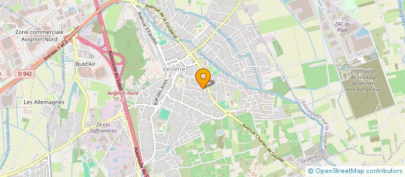 localisation de l'entreprise GARDEN DECO  VEDENE