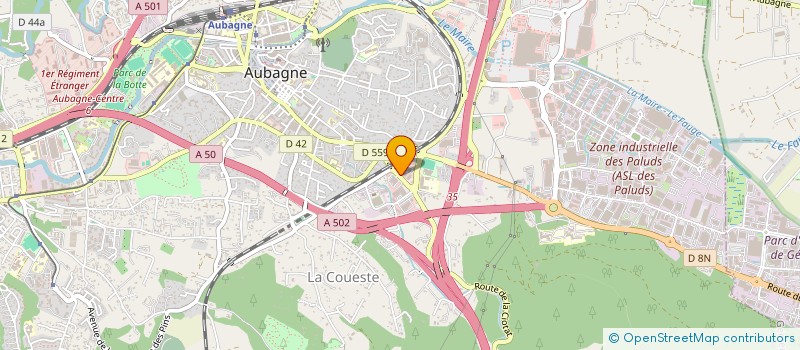 localisation de l'entreprise GARDEN FAMILY à AUBAGNE
