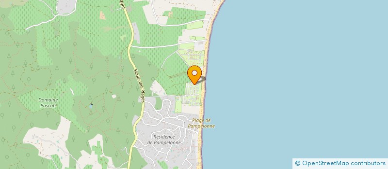 localisation de l'entreprise GARDEN FLORA  RAMATUELLE