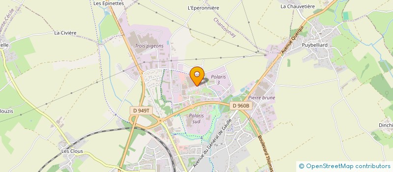 localisation de l'entreprise GARDEN GLOBE  SAINT-AIGNAN-GRANDLIEU