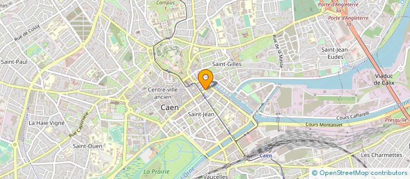 localisation de l'entreprise GARDEN GRILL à CAEN