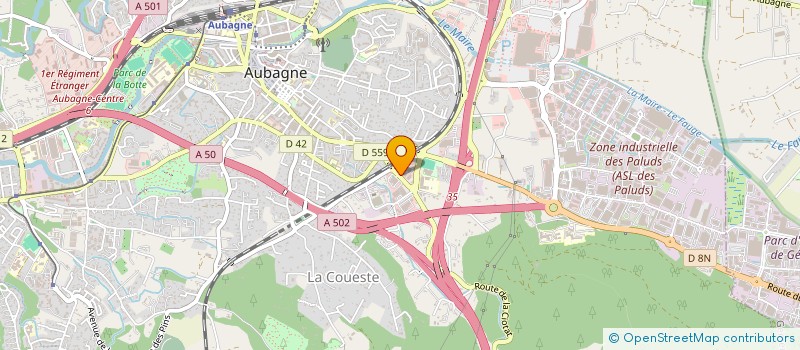 localisation de l'entreprise GARDEN GROUP à AUBAGNE