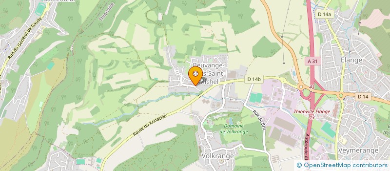 localisation de l'entreprise GARDEN' HOME  THIONVILLE