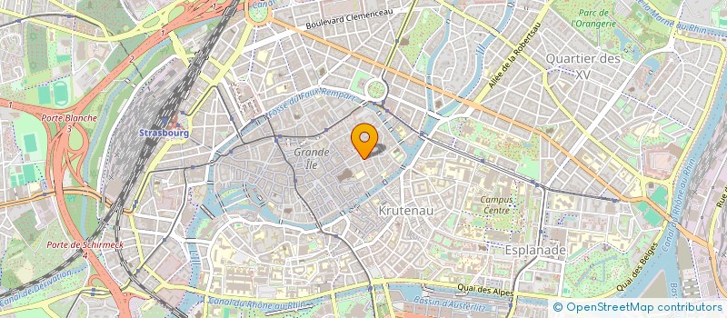 localisation de l'entreprise GARDEN HOUSE  STRASBOURG