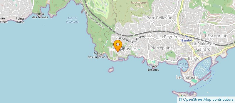 localisation de l'entreprise GARDEN IMMO  BANDOL