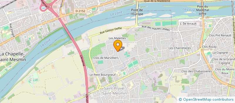 localisation de l'entreprise GARDEN IMMO  SAINT-PRYVE-SAINT-MESMIN