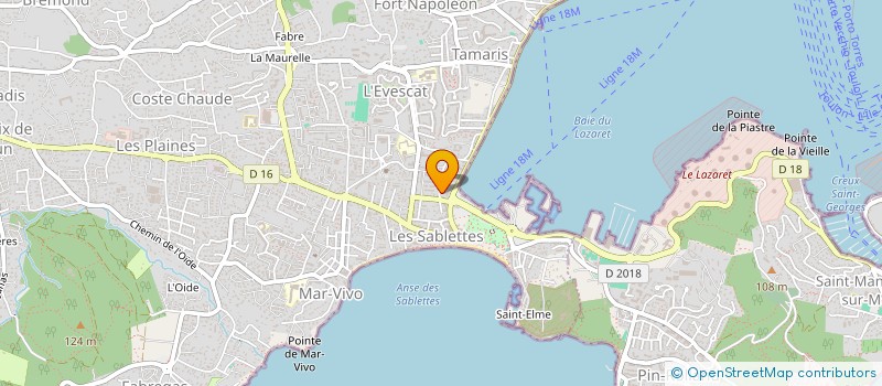 localisation de l'entreprise GARDEN K'PHE  LA SEYNE-SUR-MER