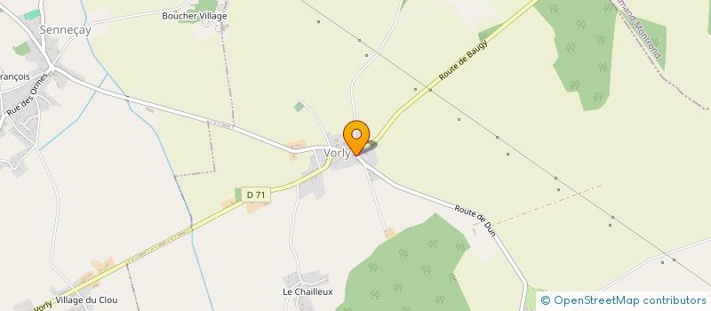 localisation de l'entreprise GARDEN PARC  VORLY