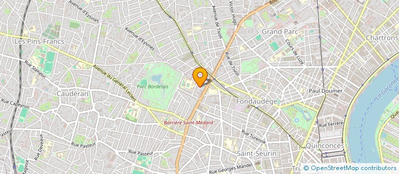 localisation de l'entreprise GARDEN PARTY  BORDEAUX