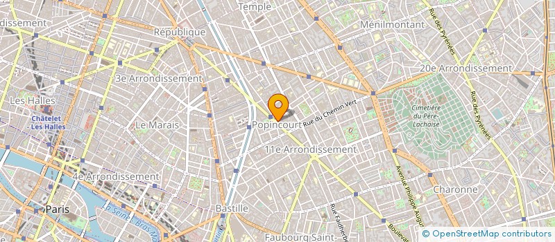 localisation de l'entreprise GARDEN PRESSING  PARIS