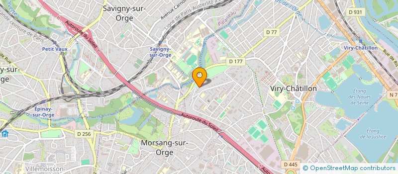 localisation de l'entreprise GARDEN PRO à VIRY-CHATILLON