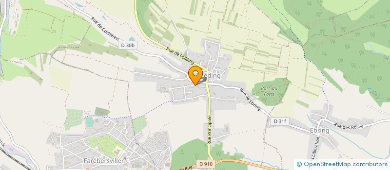 localisation de l'entreprise GARDEN PROJECT  THEDING