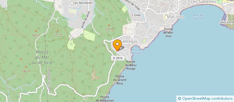 localisation de l'entreprise GARDEN SOCCER à LA SEYNE SUR MER