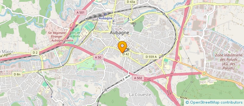 localisation de l'entreprise GARDEN SOLUTION à AUBAGNE