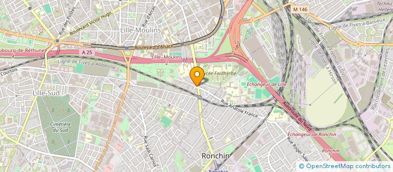 localisation de l'entreprise GARDEN STREET 2  LILLE