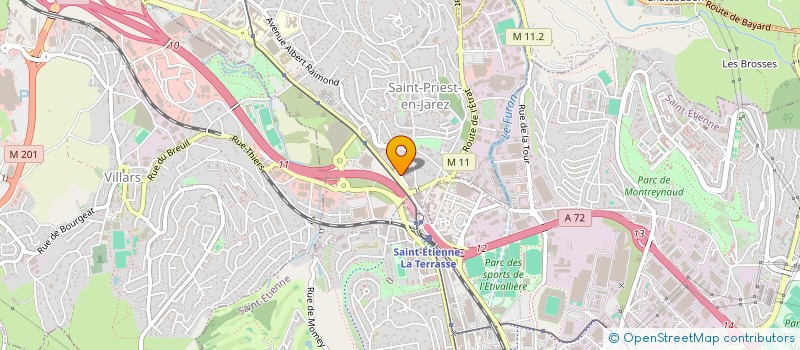 localisation de l'entreprise GARDEN ZEN  SAINT-PRIEST-EN-JAREZ