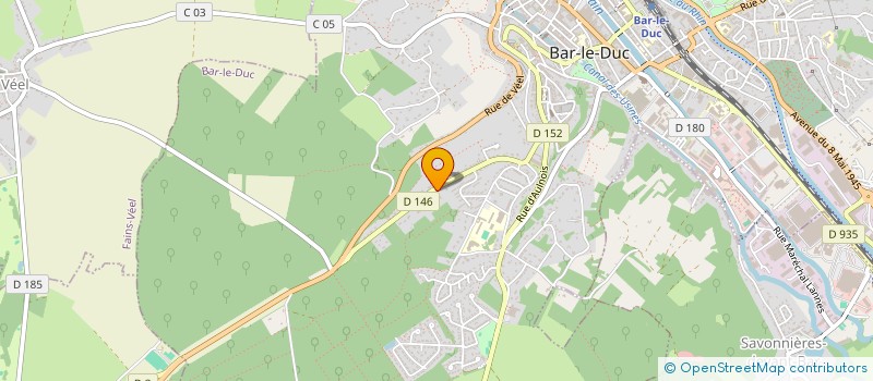 localisation de l'entreprise GARDENIA SCI  BAGNOLS-EN-FORET