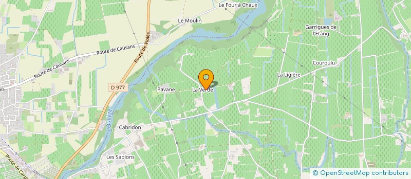 localisation de l'entreprise GARDENIA TAHITENSIS  SARRIANS