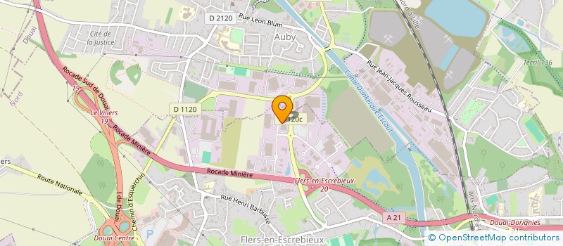 localisation de l'entreprise GARDENODE  FLERS-EN-ESCREBIEUX