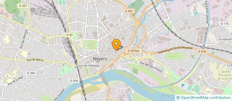 localisation de l'entreprise GARDER LE SOURIRE à NEVERS
