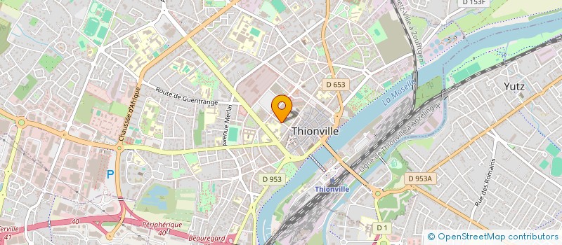 localisation de l'entreprise GARDERIE DU VIEUX COLLEGE  THIONVILLE