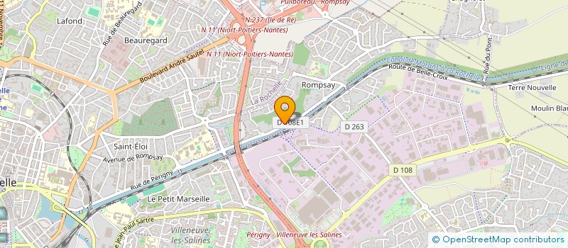 localisation de l'entreprise GARDERIE LA VOLIERE à PERIGNY
