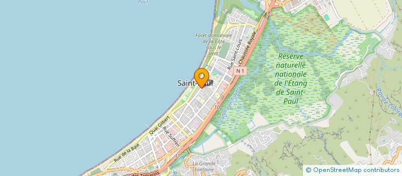 localisation de l'entreprise GARDERIE LES BISOUNOURS à SAINT-PAUL