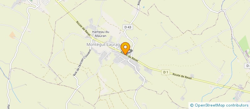 localisation de l'entreprise GARDERIE LES PEQUELETS DU LAURAGAIS à JUZES