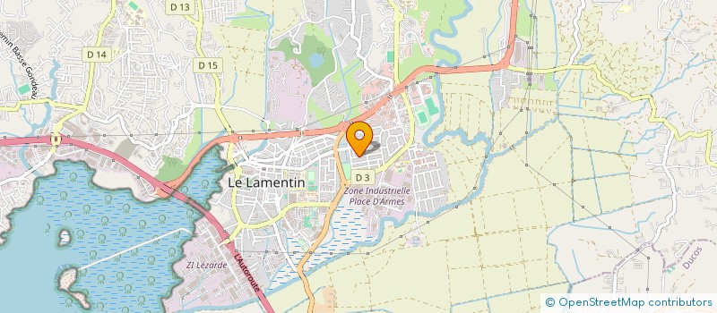 localisation de l'entreprise GARDERIE MIMI POUCES à LE LAMENTIN