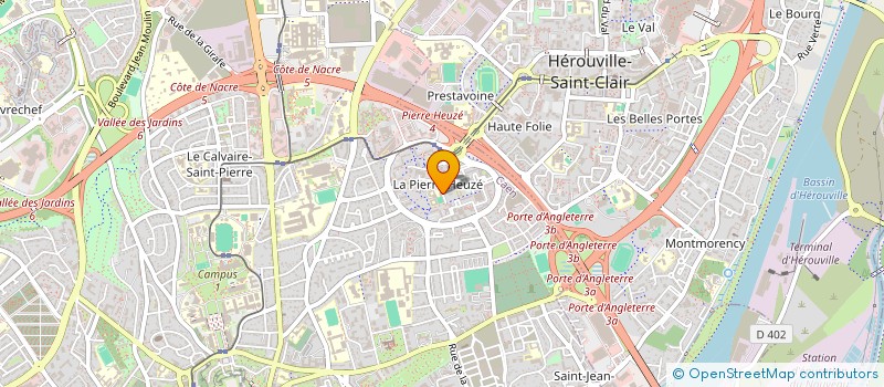 localisation de l'entreprise GARDERIE NICOLAS COPERNIC à CAEN