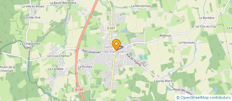 localisation de l'entreprise GARDERIE PARENTALE à MESNIL-ROC'H