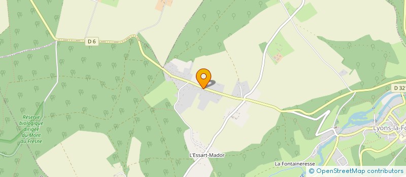 localisation de l'entreprise GARDERIE PERISCOLAIRE LYONS FORET à LYONS-LA-FORET