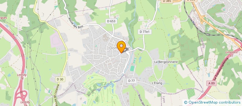 localisation de l'entreprise GARDERIE SCOLAIRE DOMMARTIN à DOMMARTIN