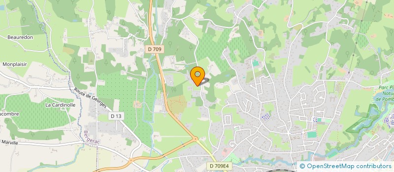 localisation de l'entreprise GARDICHOU à BERGERAC