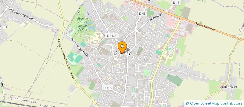 localisation de l'entreprise GARDIEN DES ANGES  THUN-L'EVEQUE