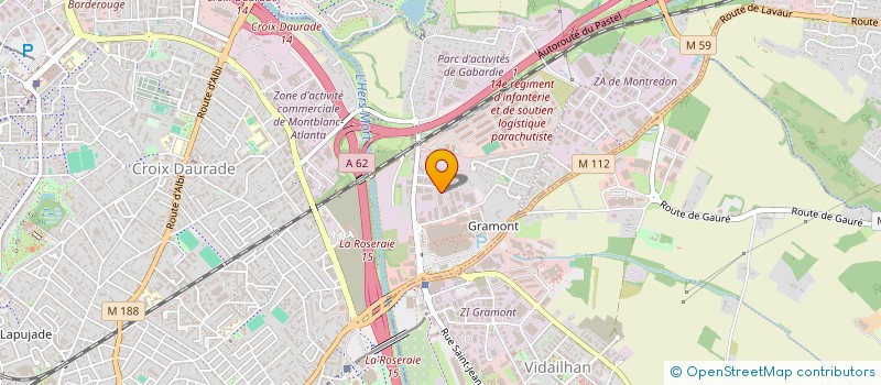 localisation de l'entreprise GARDIENNAGE 811  TOULOUSE